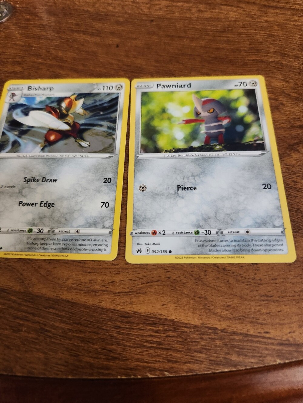 Pokemon Card Game Evolution Of Pawniard